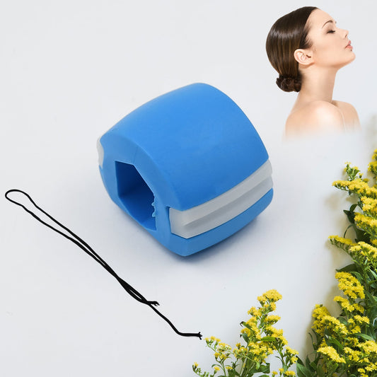 MKK-14-CN BLUE MOUTH EXERCISER USED TO GAIN SHARP AND CHISELLED EASILY AND FAST.