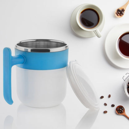 Stainless Steel Lid Cover Hot Coffee/Tea Mug Hot Insulated(1 Pc ) (X453)