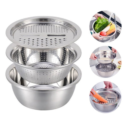 3 in 1 Kitchen Multipurpose Julienne Grater Salad Maker (MKK+X93)