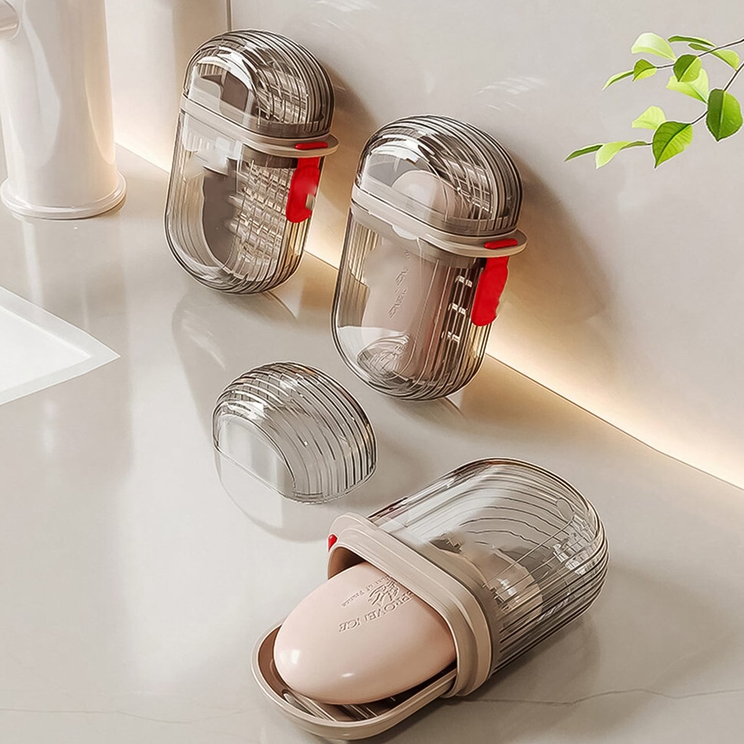 Soap Dishes Soap Box Travel (1 Pc) (X444)