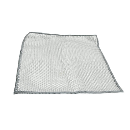 Double-Sided Multipurpose Microfiber Cloths, Stainless Steel Scrubber, (1 Pc / 20 x 20 Cm) (X428)