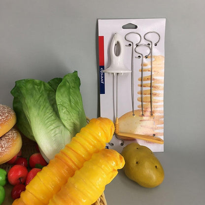 MKK+30-1 Set Potato Spiral Cutter, Potato Twister (4 Spits)