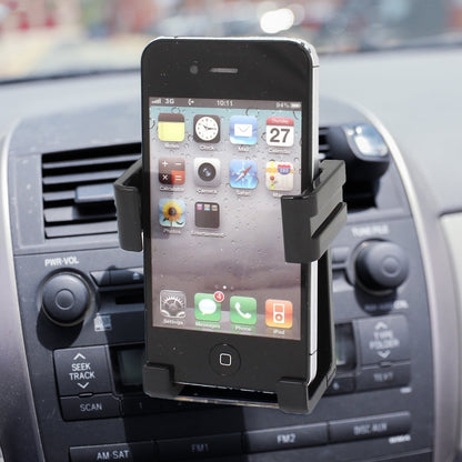 Smartphone Car Phone Holder Car Air Conditioning Vent Phone Holder, Holder Stand for Mobile Phone Cellphone GPS, Dashboard Bracket for Car (1 Pc) MKK-X48