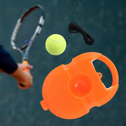 Tennis Trainer Rebound Ball with String, Convenient Tennis Training Gear, Tennis Practice Device Base for Kids Adults (X475)
