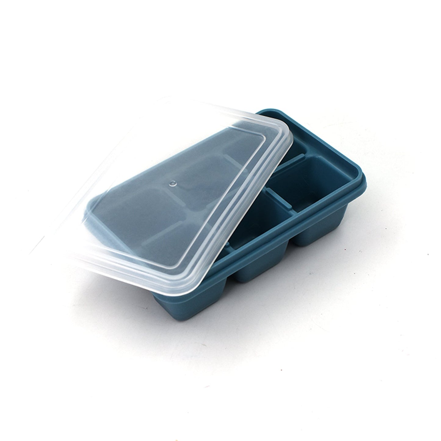 6 Grid Silicone Ice Tray used in all kinds of places like household kitchens for making ice from water and various things and all. (X1002)