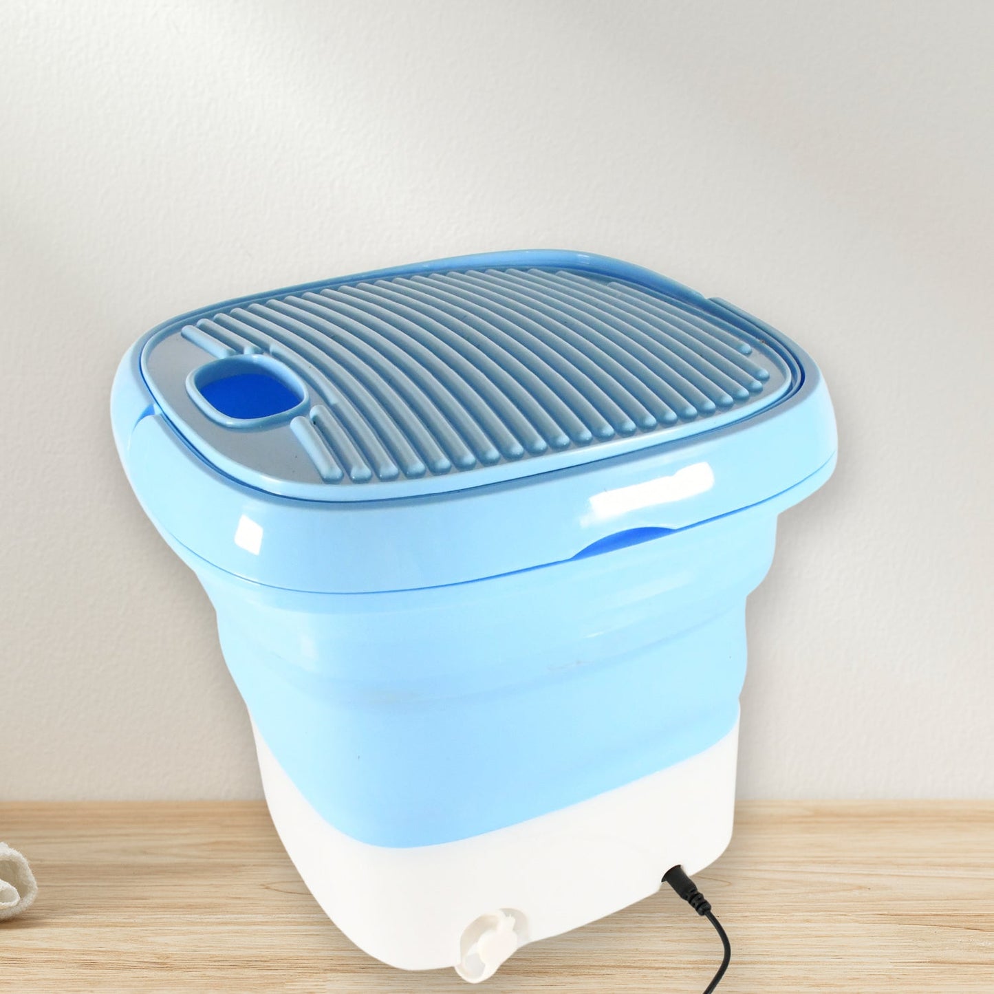 Portable Washing Machine, Mini Folding Washer and Dryer Combo, for Underwear, Socks,(X518)