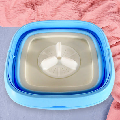 Portable Washing Machine, Mini Folding Washer and Dryer Combo, for Underwear, Socks,(X518)