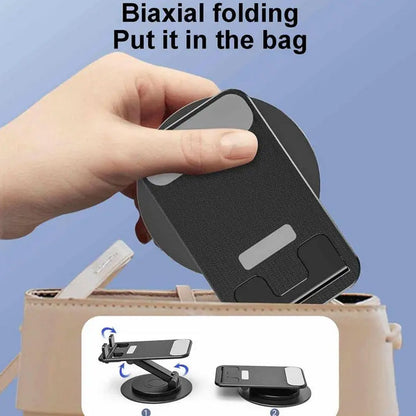 Mobile Holder Rotating Foldable Stand Height Angle Adjustable Phone Holder Stand Portable Mobile Stand for Desk with All Mobile Phones (1 Pc) (X1057)