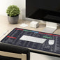 MKK+X41-Mat of Shortcut Keyboard  Mouse Pad Mat Mouse Pads for Desk Quick Key Super Large Anti-slip Keyboard Pad Desk Accessories Desktop Mouse Pad Office Oversized Big Mouse Pad Rubber (80—30 Cm)