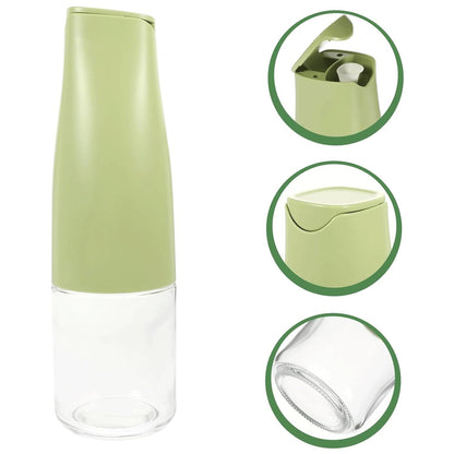 Oil Dispenser, 500ml Cooking Oil Dispensing Cruets, Oil Bottle with Automatic Open Lid, (500 ML) (X331)
