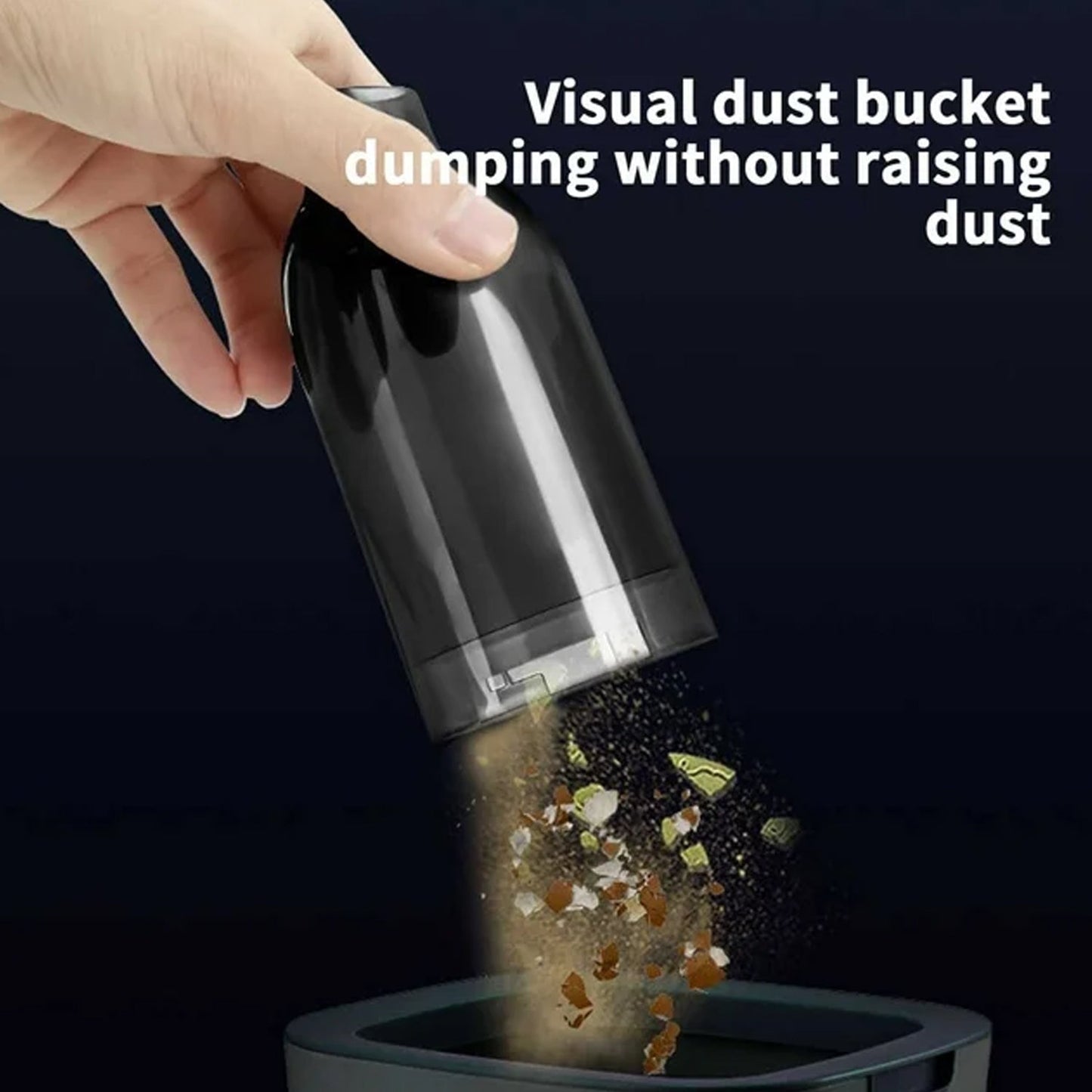 3 in 1 Car Mini Vacuum Cleaner with Blower Wireless Portable Rechargeable Handheld High Power Suction Vacuum Cleaning Machine for Home Car Computer Keyboard Cordless Air Blowing Dusting  (MKK+X92)