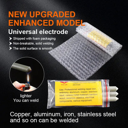 Low Temperature Universal Welding Rod, Aluminium Welding Rods (72 pcs Set / Inside 3 pcs packet) (X485)