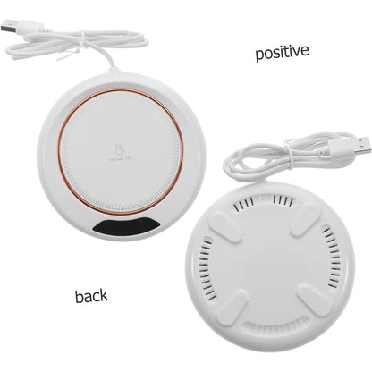 USB Warm Coaster Heated Coffee Mug Portable Office Desk Portable Cup(1 Pc) (X329)