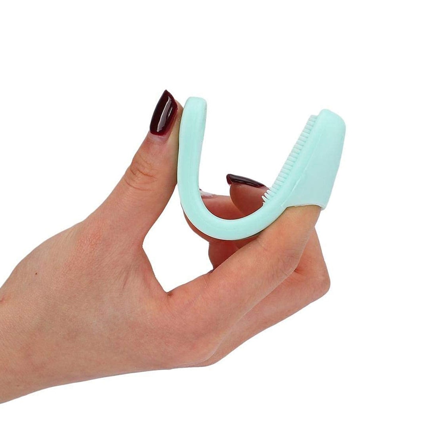 Silicone Makeup cleaning tool, finger wash Face Scrubber Facial Cleansing Brush (1 Pc / Mix Color) (X664)
