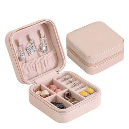 Mini PU Leather jewellery Box for Travel & Storage (X863)