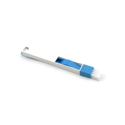 2 in 1 Multi-Function Plastic Window Slot Wardrobe Dust Removal Cleaning Brush /Pen (MKK+X84)