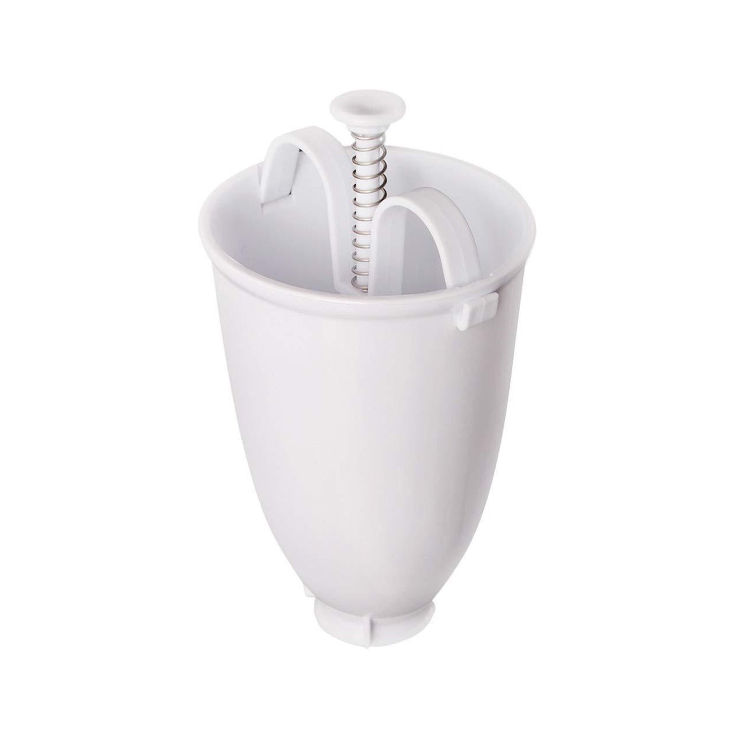 Efficient plastic donut and medu vada maker for quick and consistent results.