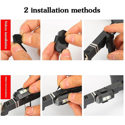 Mini LED Strobe Lights, Waterproof Lights, Lightweight RGB LED Lights Drone Strobe Lights Veicle Anti-Collision(X401)