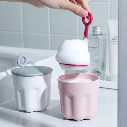 Winter Facial Cleanser Foaming Shaker Washing Artifact Bubble Foaming Foaming Winter Summer Warm Fluffy(MKK-X150)