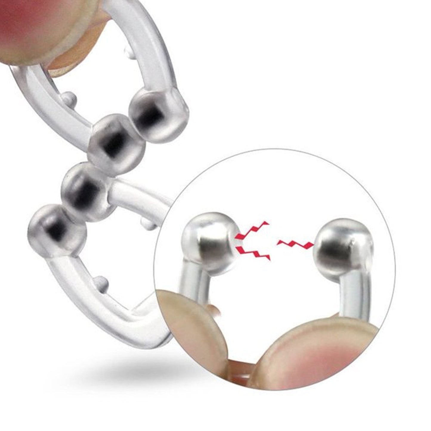 Anti Snore device for men and woman Silicone Magnetic Nose Clip (1 Pc) (X505)