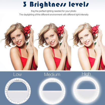 Phone Selfie Light Selfie Ring (Battery Not Included) (X283)