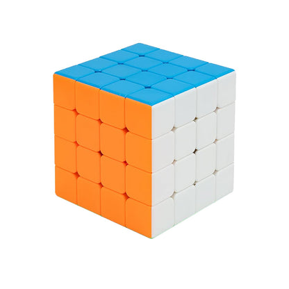 Small Puzzles Cubes 4×4×4 High Speed Sticker Less Magic Cube Game, Kids and Professionals Magic Cube Puzzle Toy, Pack of 1, 8+ Years (X969)
