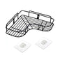Self-Adhesive Kitchen-Bathroom Corner Shelf Organiser Storage Rack