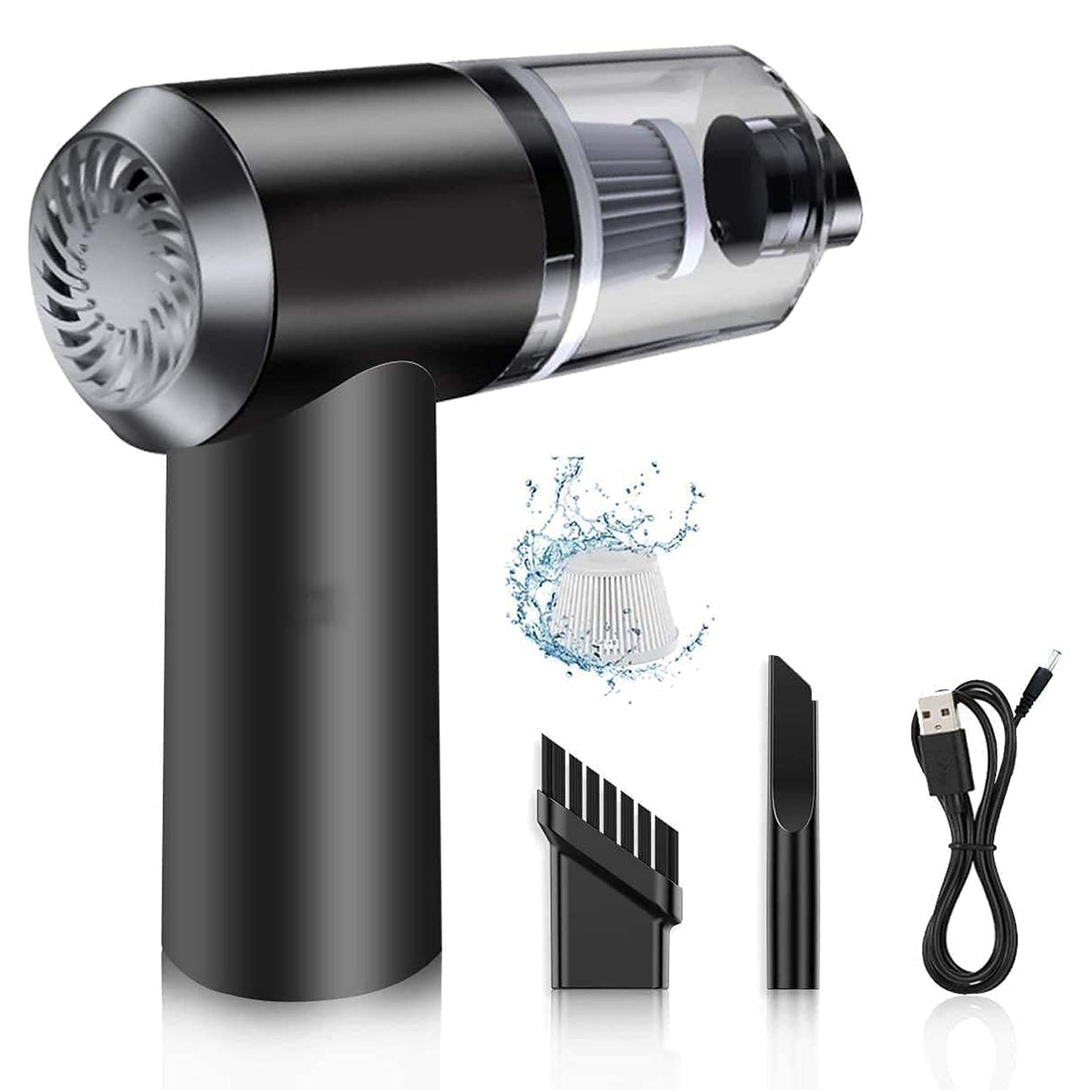 2 in 1 Car Vacuum Cleaner 120W High Vacuum Cleaner