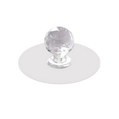 Diamond Crystal Shaped Pulls Handles Hook (10PCS) (X232)