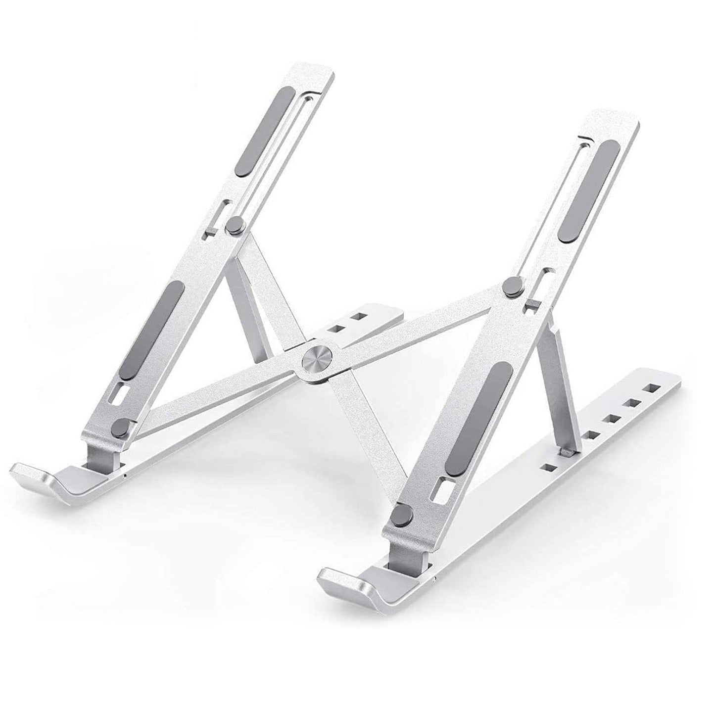 Laptop Stand for Desk | Metal Portable Laptop Stand, with 6 Adjustable Angles | Laptop Riser, Phone, and Tablet Stand | Compatible for All Laptop (X554)
