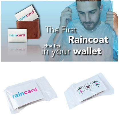 Easy to Carry Emergency Waterproof Rain coat pouch (X458)