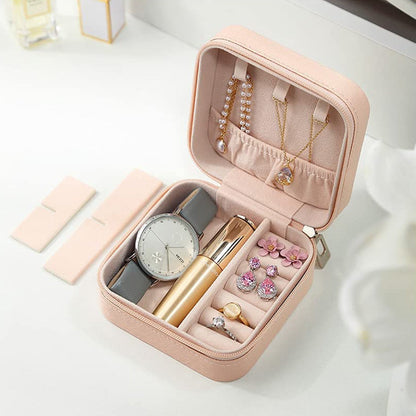 Mini PU Leather jewellery Box for Travel & Storage (X863)