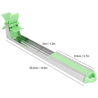 Stainless Steel Washable Watermelon Cutter Windmill Slicer Cutter Peeler for Home / Smart Kitchen Tool Easy to Use (X946)