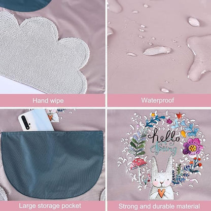 Kitchen Apron ( Single Piece- Random Color ) (YS+X153)