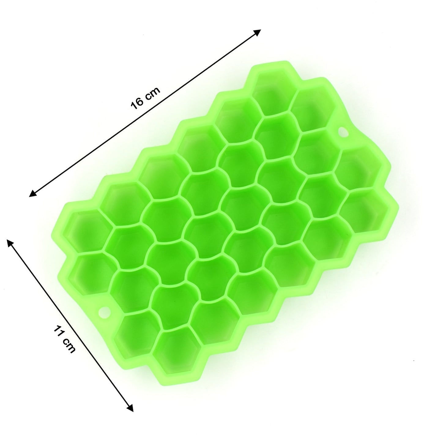 Silicone Ice Cube Trays 32 Cavity Per Ice Tray [Multi color] (X436)