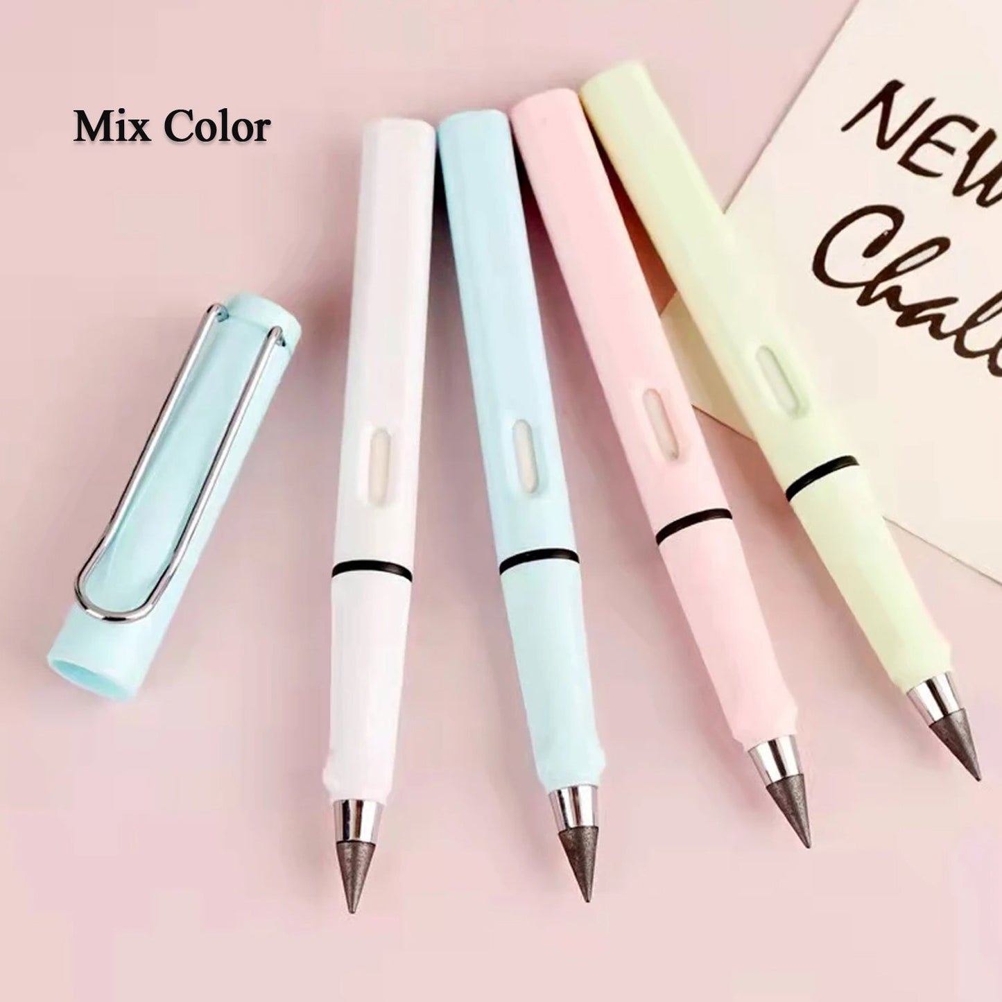 2In1 Everlasting Pencil Replaceable Head With Eraser, (PACK OF 5 Pcs) (X332)