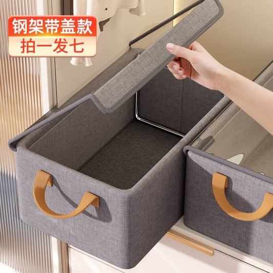 26L CANVAS CLOTH ORGANIZER WITH LID (X646)