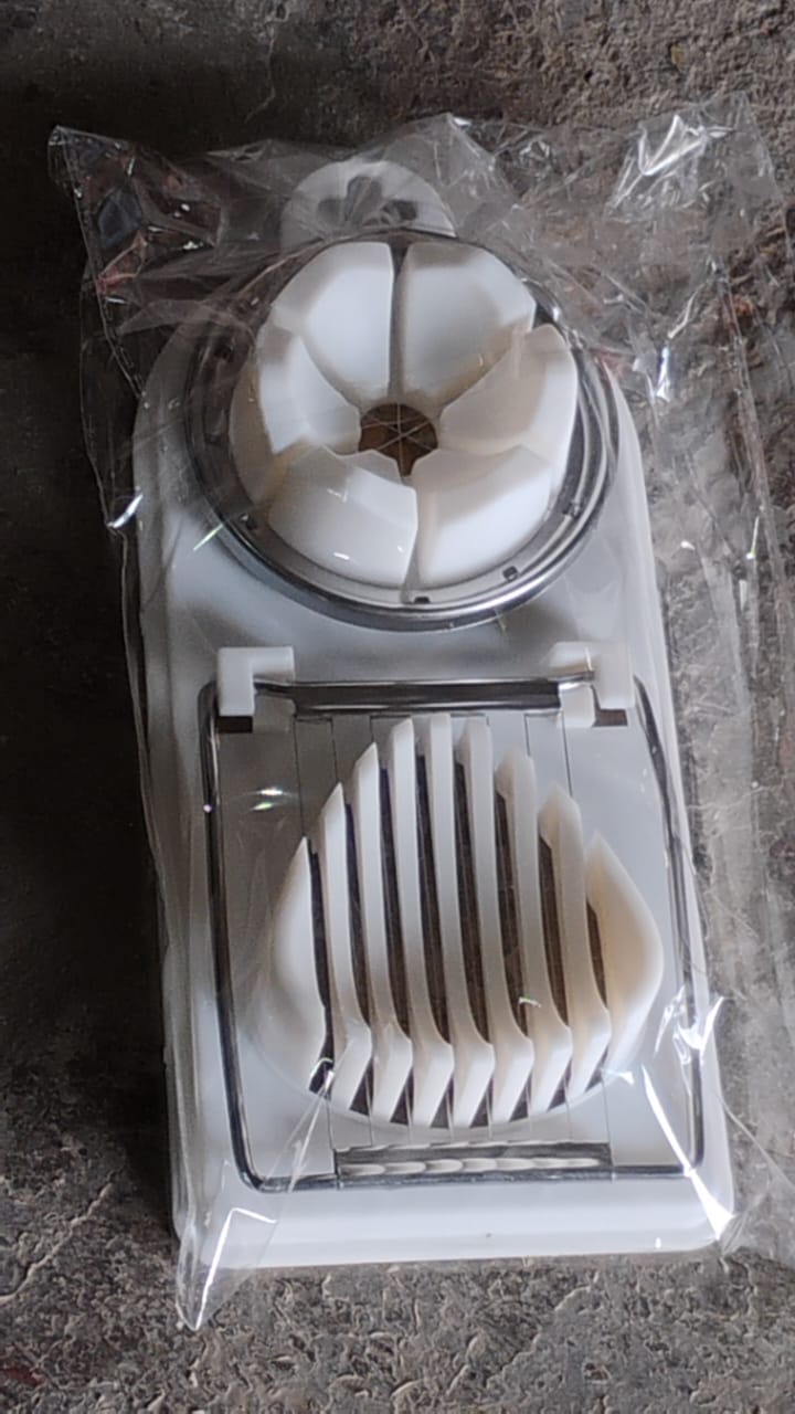 2 In 1 Egg Slicer, Egg Cutter For Hard Boiled Eggs (X268)