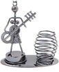 MUSICIAN PLAYING GUITAR PEN STAND SHOWPIECE (X928)