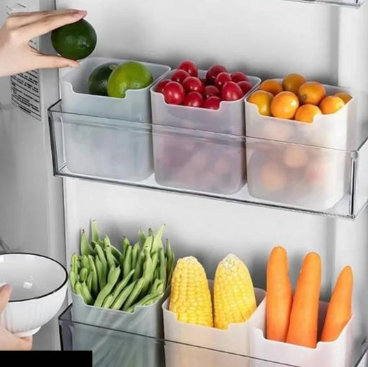 Multipurpose Fridge Storage Boxes ( Pack Of 3 ) (YS+X125)