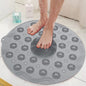 HEAVY QUALITY BIG SIZE ANTI SLIP BATH MAT WITH HARD & SOFT SCRUBBER (X512)