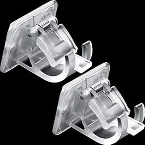 ROD HOLDER, CERTAIN PIPE HOLDER MULTIPURPOSE WALL STICKER (2PC) (YS+X122)