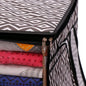 XL SAREE / CLOTH COVER WITH FULL FRONT WINDOW (40*38*33CMS) (RANDOM COL. & DESIGN) (1PC) (YS+X134)