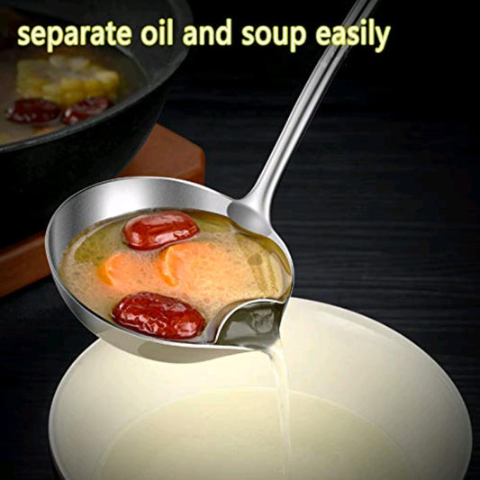 SS OIL SEPARATOR SOUP LADLE / SPOON (YS+X156)