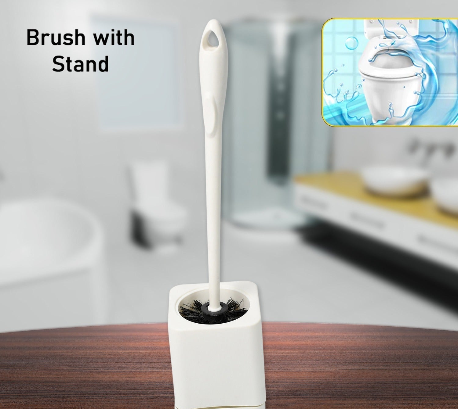 Toilet brush holder