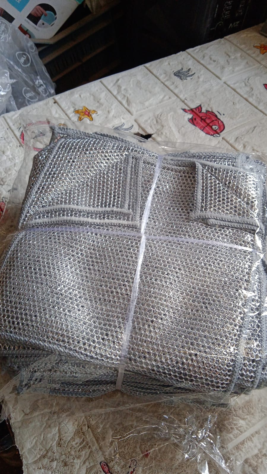 TRIPPLE LAYER CLOTH SCRUBER  (1PCS) (X1032)