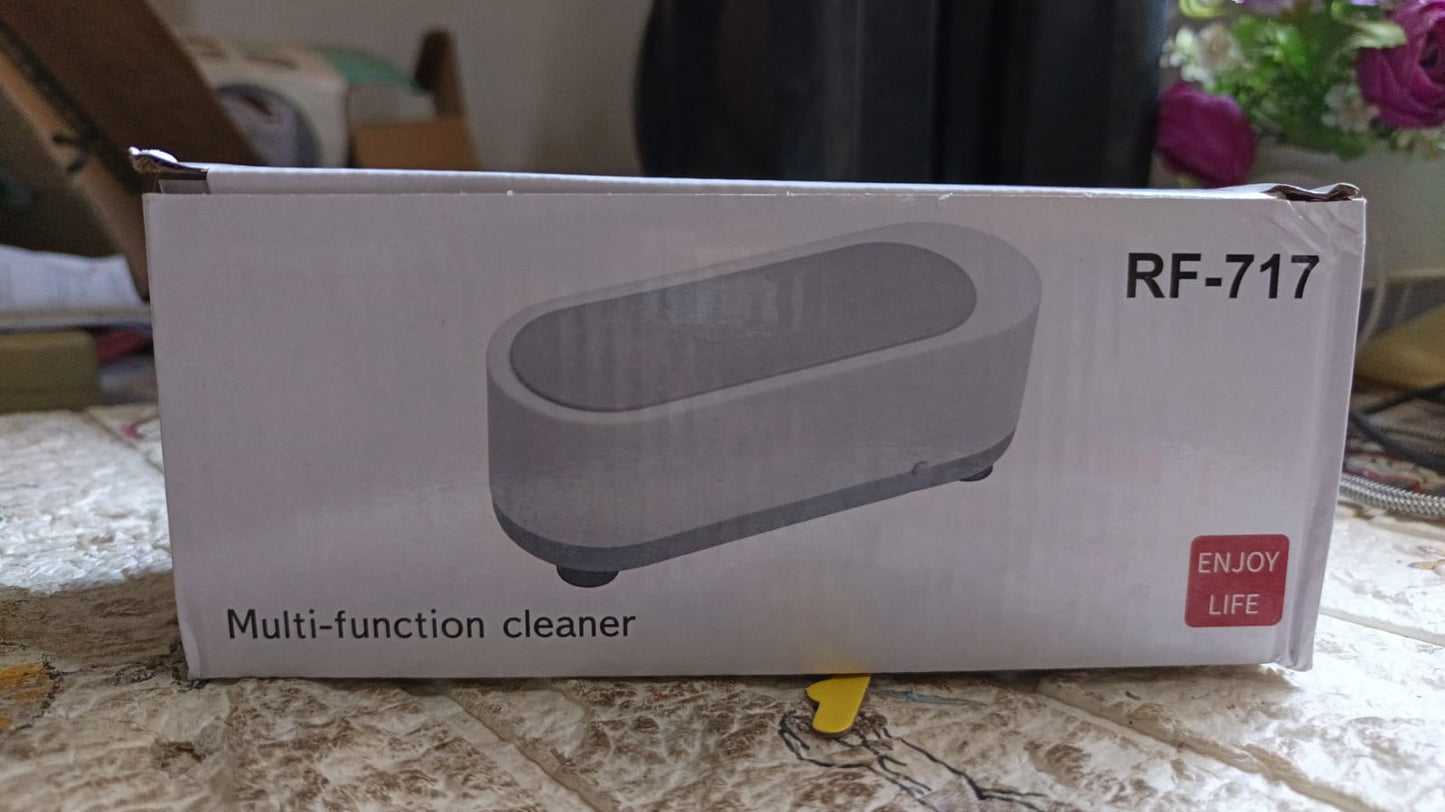 Ultrasonic Jewllery, Cleaner, Ultrasonic Cleaning Machine, Portable jewellery Cleaning Mchine For Jewellery, Ring, Silver, Retainer, Glasses, Watches, Coins, High Frequency Vibration Machine (Battery Not Included) (X1004)