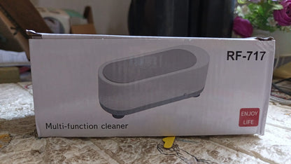 Ultrasonic Jewllery, Cleaner, Ultrasonic Cleaning Machine, Portable jewellery Cleaning Mchine For Jewellery, Ring, Silver, Retainer, Glasses, Watches, Coins, High Frequency Vibration Machine (Battery Not Included) (X1004)
