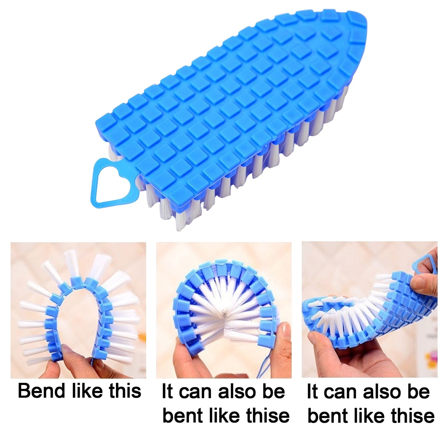 Flexible Plastic Cleaning Brush ,(MKK+X115)