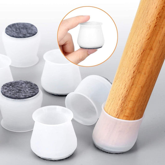 ANTISLIP SILICONE CHAIR BASE CAP  (4PCS) (X798)